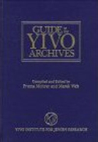 Guide to the Yivo Archives артикул 3712e.